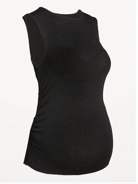 Two Black Maternity Tank Tops